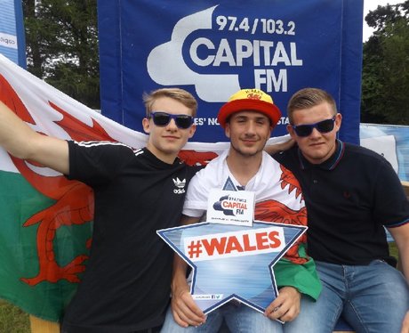 Cardiff Fanzone - Wales v Slovakia