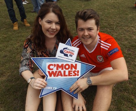 Cardiff Fanzone - Wales v Slovakia