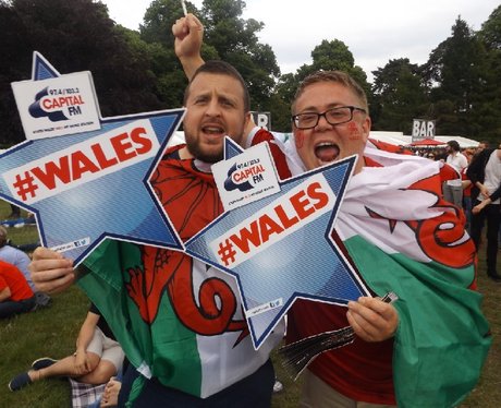 Cardiff Fanzone - Wales v Slovakia