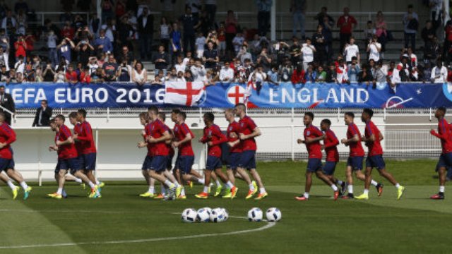 England training Euro 2016