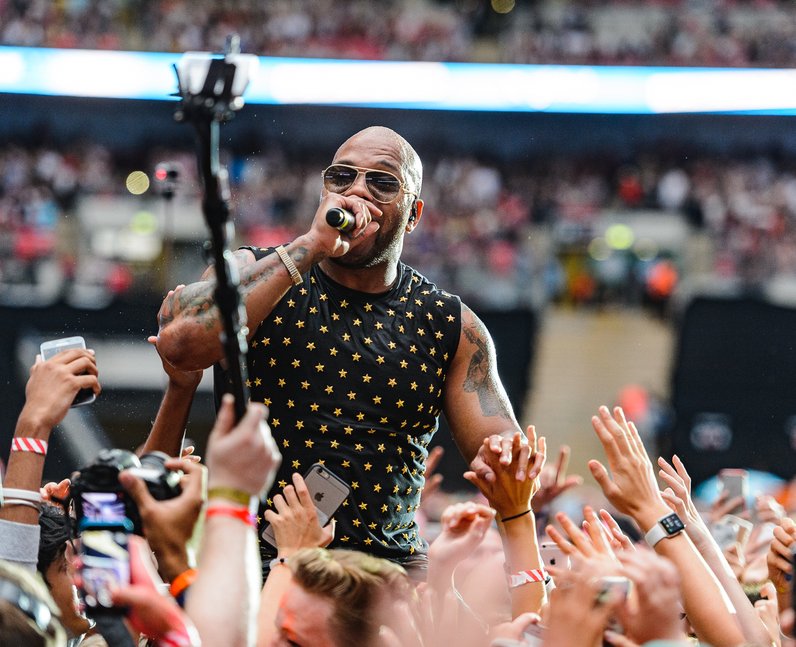 Flo Rida at the Summertime Ball 2016