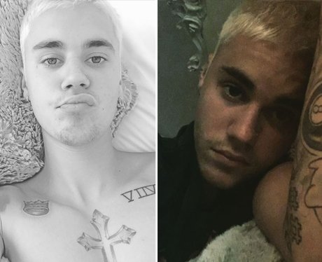 Justin Bieber posts sultry selfies