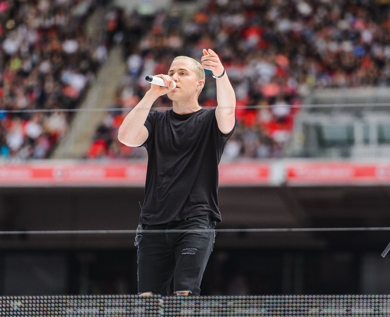Mike Posner at the Summertime Ball 2016