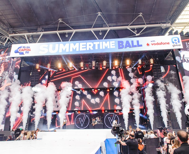 The Vamps at the Summertime Ball 2016