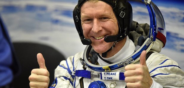 British astronaut Tim Peake