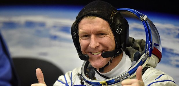 British astronaut Tim Peake