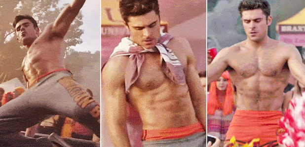 Zac Efron Goes Shirtless in New Neighbors Still