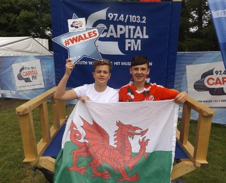 Cardiff Fanzone: Wales v England