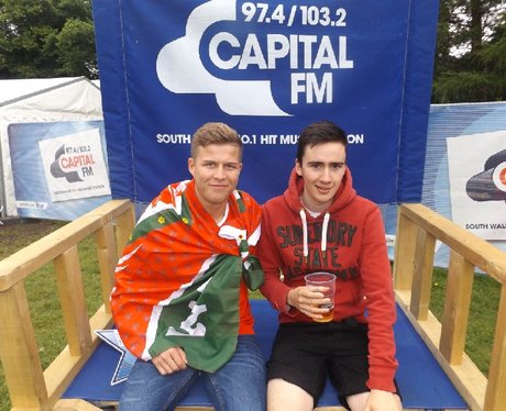 Cardiff Fanzone: Wales v England