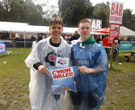 Cardiff Fanzone: Wales v England