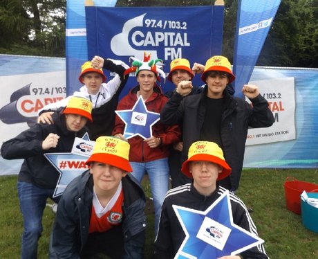 Cardiff Fanzone: Wales v England