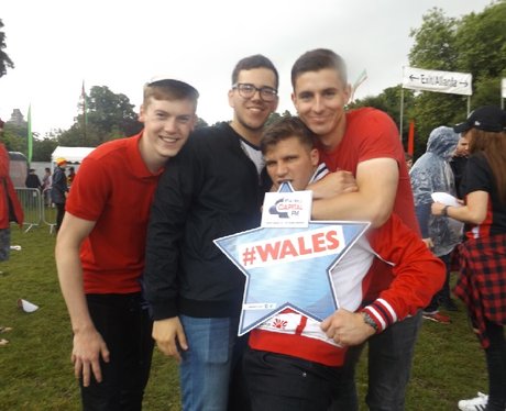 Cardiff Fanzone: Wales v England