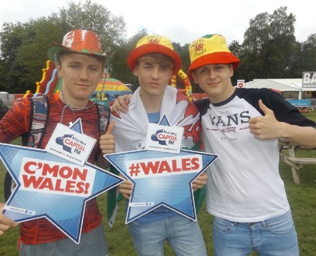 Cardiff Fanzone: Wales v England