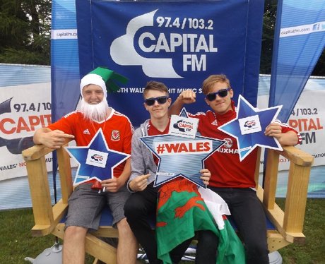 Cardiff Fanzone: Wales v England