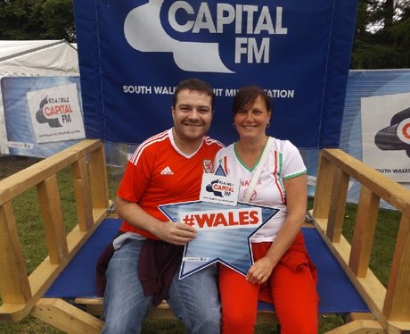 Cardiff Fanzone: Wales v England