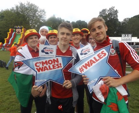Cardiff Fanzone: Wales v England