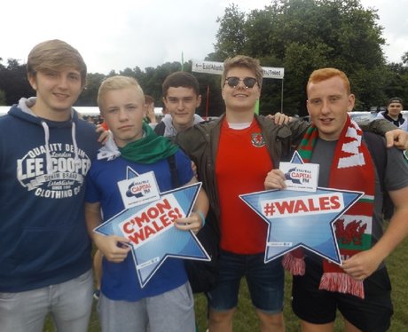 Cardiff Fanzone: Wales v England