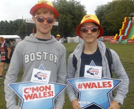 Cardiff Fanzone: Wales v England