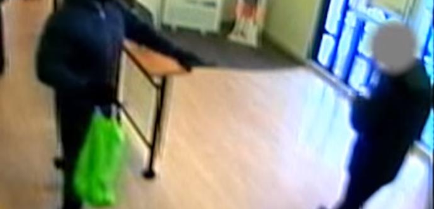 CCTV still of Fife bank robbery