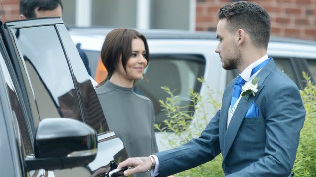 Liam Payne and Cheryl spotted en route to his sist