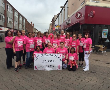 Race For Life Loughborough City Centre
