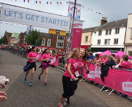 Race For Life Loughborough City Centre