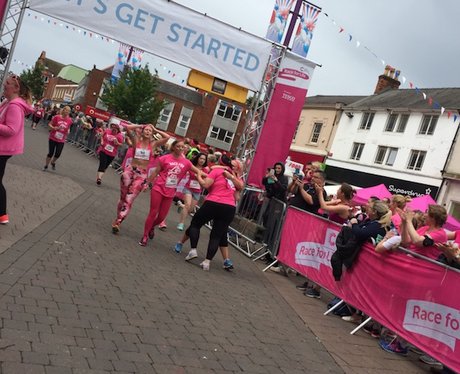 Race For Life Loughborough City Centre
