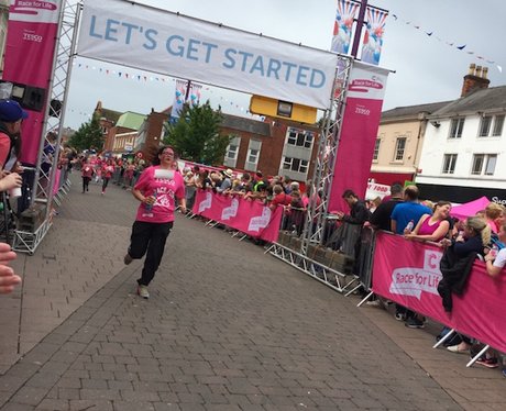 Race For Life Loughborough City Centre