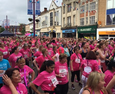 Race For Life Loughborough City Centre