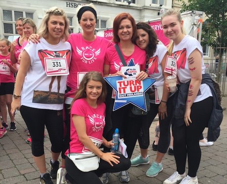 Race For Life Loughborough City Centre