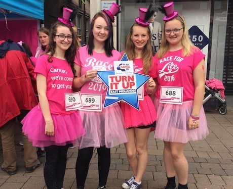 Race For Life Loughborough City Centre
