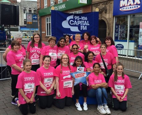 Race For Life Loughborough City Centre