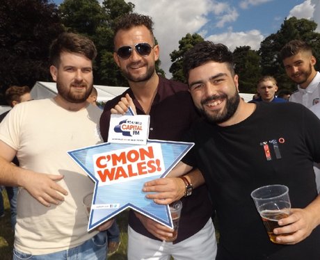Cardiff Fanzone: Wales V Northern Ireland