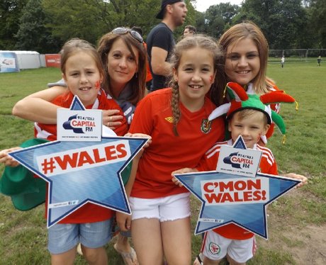 Cardiff Fanzone: Wales V Northern Ireland