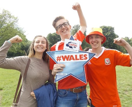 Cardiff Fanzone: Wales V Northern Ireland
