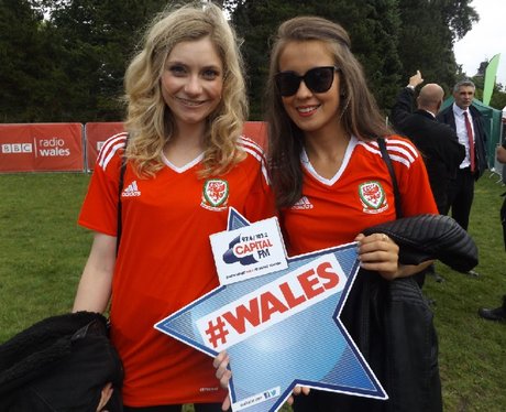 Cardiff Fanzone: Wales V Northern Ireland