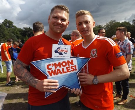 Cardiff Fanzone: Wales V Northern Ireland