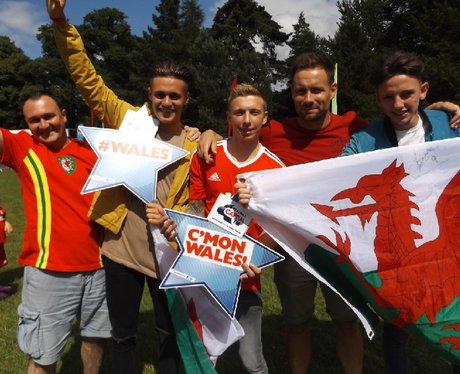 Cardiff Fanzone: Wales V Northern Ireland