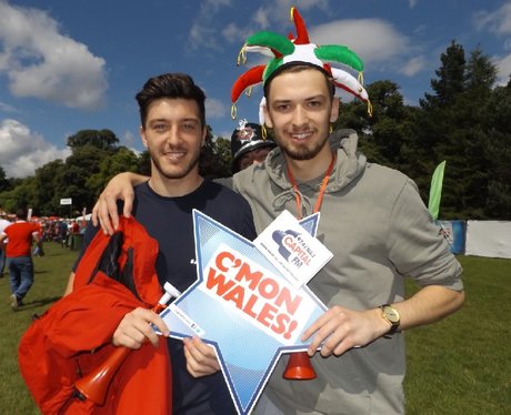 Cardiff Fanzone: Wales V Northern Ireland
