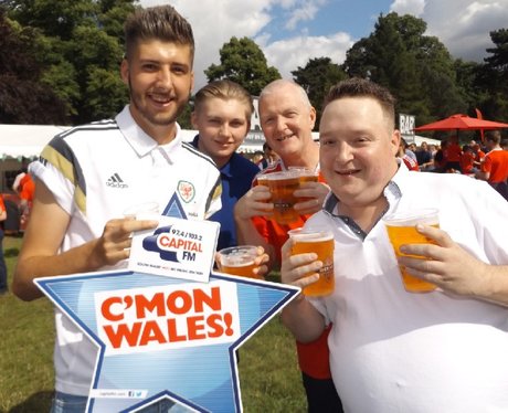 Cardiff Fanzone: Wales V Northern Ireland
