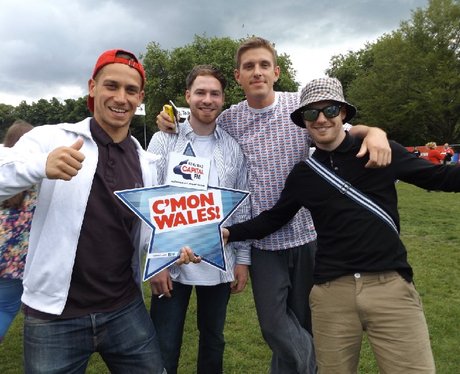 Cardiff Fanzone: Wales V Northern Ireland