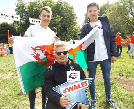Cardiff Fanzone: Wales V Northern Ireland