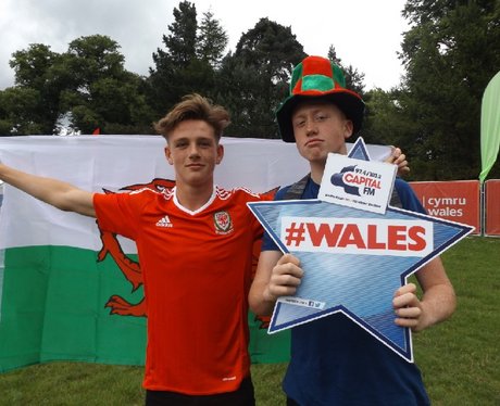 Cardiff Fanzone: Wales V Northern Ireland