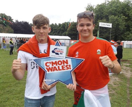 Cardiff Fanzone: Wales V Northern Ireland