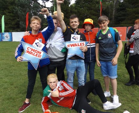 Cardiff Fanzone: Wales V Northern Ireland