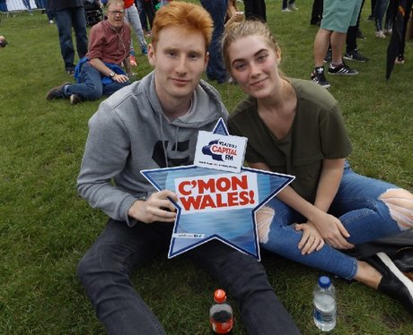 Cardiff Fanzone: Wales V Northern Ireland