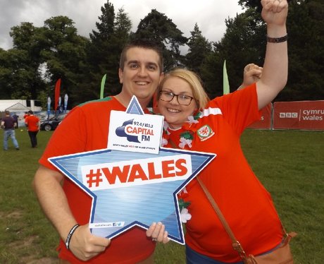 Cardiff Fanzone: Wales V Northern Ireland