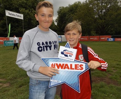 Cardiff Fanzone: Wales V Northern Ireland