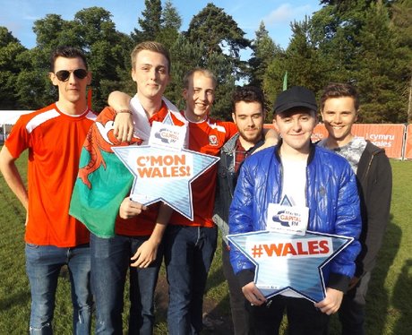 Cardiff Fanzone: Wales v Russia