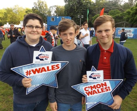 Cardiff Fanzone: Wales v Russia